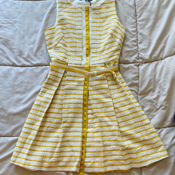 SOLD Rare Yellow Flower Dress - Picture 4 of 7